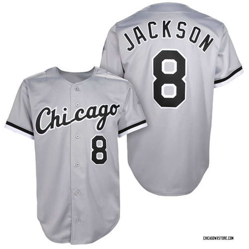 bo jackson baseball jersey white sox