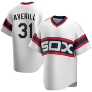 Earl Averill Men's Chicago White Sox Cooperstown Collection Jersey - White Replica