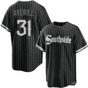 Earl Averill Youth Chicago White Sox 2021 City Connect Jersey - Black Replica