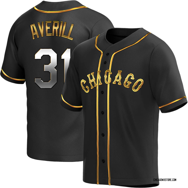 Earl Averill Youth Chicago White Sox Alternate Jersey - Black Golden Replica