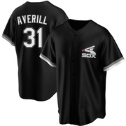 Earl Averill Youth Chicago White Sox Spring Training Jersey - Black Replica